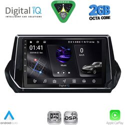 DIGITAL IQ RSF 4509_CPA (9inc) MULTIMEDIA TABLET for PEUGEOT 208 – 2008 mod. 2021-2026