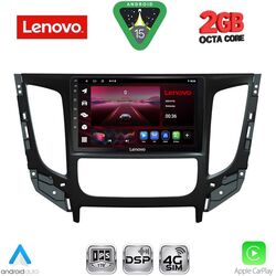 LENOVO LVF 5437_CPA CLIMA (9inc) MULTIMEDIA TABLET for MITSUBISHI L200 mod. 2015-2019 with CLIMA