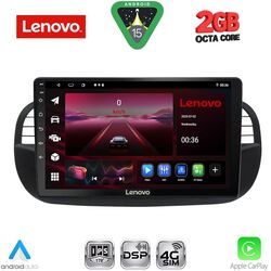 LENOVO LVF 5130BL_CPA (9inc) MULTIMEDIA TABLET for FIAT 500 mod. 2007-2015 (BLACK)