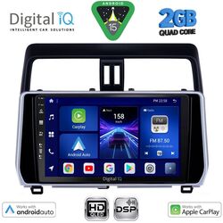 DIGITAL IQ BXC 3739_CPAA (10inc) MULTIMEDIA TABLET for TOYOTA LAND CRUISER - PRADO mod. 2019-2023