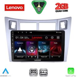 LENOVO LVD 2736SL_CPAA (9inc) MULTIMEDIA TABLET for TOYOTA YARIS mod. 2006-2011 (SILVER)