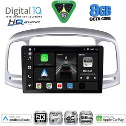 DIGITAL IQ BXK 20249SL_CPAA (9inc) MULTIMEDIA TABLET for HYUNDAI ACCENT mod. 2005-2012 (SILVER)