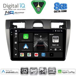 DIGITAL IQ BXK 20153SL_CPAA (9inc) MULTIMEDIA TABLET for FORD FIESTA mod. 2005-2008 (SILVER)