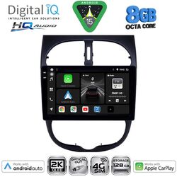 DIGITAL IQ BXK 20506_CPAA (9inc) MULTIMEDIA TABLET for PEUGEOT 206 mod. 1998-2006