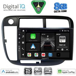 DIGITAL IQ BXF 18186_CPAA CLIMA (9inc) MULTIMEDIA TABLET for HONDA CIVIC mod. 1995-2001