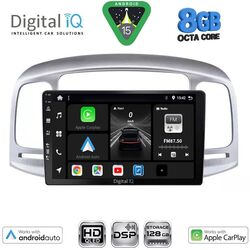 DIGITAL IQ BXF 18249SL_CPAA (9inc) MULTIMEDIA TABLET for HYUNDAI ACCENT mod. 2005-2012 (SILVER)
