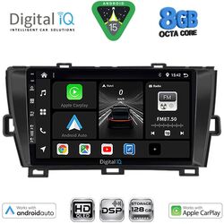 DIGITAL IQ BXF 18726BL_CPAA (9inc) MULTIMEDIA TABLET for TOYOTA PRIUS mod. 2009-2015 (BLACK)
