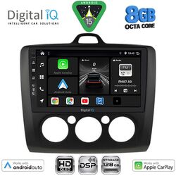 DIGITAL IQ BXF 18156BL_CPAA A/C (9inc) MULTIMEDIA TABLET for FORD FOCUS mod. 2005-2012 (BLACK)