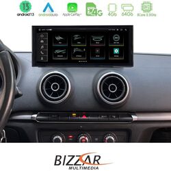 Bizzar Lite Edition AUDI A3 (8V) 2013-2019 Android13 8Core (4+64GB) Navigation Multimedia 10.25