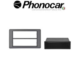 ΠΡΟΣΟΨΗ SAAB 9.5 06>10. Συμβατό με το kit 3/510. Αποσπώμενη θήκη αντικειμένων. Χρώμα Μαύρο


