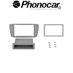 ΠΡΟΣΟΨΗ 2DIN-ISO SEAT IBIZA 2008>2012 ΓΚΡΙ ΧΡΩΜΑ


