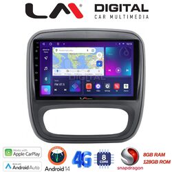 OEM για Opel Vivaro 2014 > 2020 Renault Traffic 2014 > 2020 Nissan NV300 2014 > 2020 Fiat Talento 2014 > 2020 με 8Core 8GB/128GB
