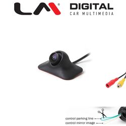 Κάμερα πίσω, αναλογική CVBS/AHD 1080p, 170o με connector RCA, 12V