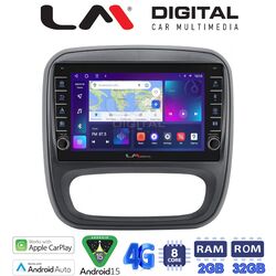OEM για Opel Vivaro 2014 > 2020
Renault Traffic 2014 > 2020
Nissan NV300 2014 > 2020
Fiat Talento 2014 > 2020
 με 8Core 2GB/32GB