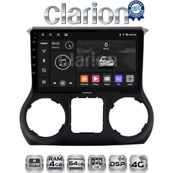 OEM για Jeep Wrangler 2011 > 2017 με 8Core 4GB/64GB