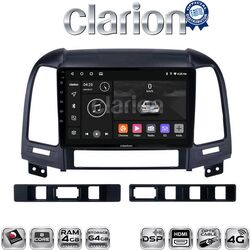 OEM για Hyundai SantaFe 2006 > 2013 με 8Core 4GB/64GB και 2Κ οθόνη