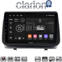 OEM για Renault Clio III 2005 > 2011 με 8Core 4GB/64GB και 2Κ οθόνη