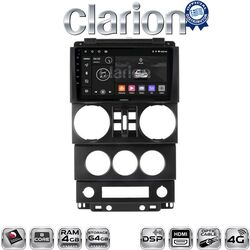 OEM για Jeep Wrangler 2007 > 2011 με 8Core 4GB/64GB και 2Κ οθόνη