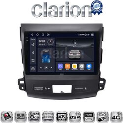 OEM για Mitsubishi Outlander – Citroen C Crosser – Peugeot 4007 2006 > 2012 με 8Core 8GB/256GB και 2Κ οθόνη