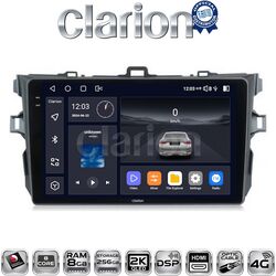 OEM για Toyota Corolla 2006 > 2012 με 8Core 8GB/256GB και 2Κ οθόνη