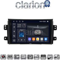 ΟΕΜ για Fiat Sedici 2005 > 2013 Suzuki SX4 2005 > 2013 με 8Core 8GB/256GB και 2Κ οθόνη