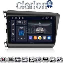 OEM για Honda Civic 2012 > 2016 με 8Core 8GB/256GB και 2Κ οθόνη