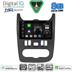 DIGITAL IQ BXK 20101BL_CPAA (9inc) MULTIMEDIA TABLET for DACIA DUSTER – LOGAN – SANDERO mod. 2006-2012 (BLACK)