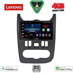 LENOVO LVE 8101BL_CPAA (9inc) MULTIMEDIA TABLET for DACIA DUSTER – LOGAN – SANDERO mod. 2006-2012  (BLACK)