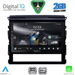 DIGITAL IQ RSD 1725_CPA (9inc) MULTIMEDIA TABLET for TOYOTA LANDCRUISER mod. 2016-2019