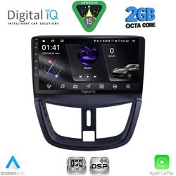 DIGITAL IQ RSF 4507_CPA (9inc) MULTIMEDIA TABLET for PEUGEOT 207 mod. 2007-2014