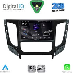 DIGITAL IQ RSF 4437_CPA CLIMA (9inc) MULTIMEDIA TABLET for MITSUBISHI L200 mod. 2015-2019 with CLIMA