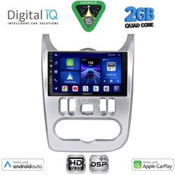 DIGITAL IQ BXC 3101SL_CPAA (9inc) MULTIMEDIA TABLET for DACIA DUSTER – LOGAN – SANDERO mod. 2006-2012 (SILVER)