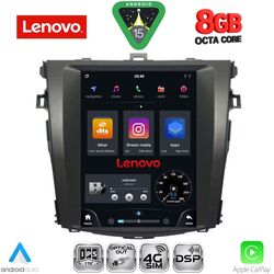 LENOVO SSW 10963_CPA TESLA STYLE  for TOYOTA COROLLA 4D mod. 2006-2012