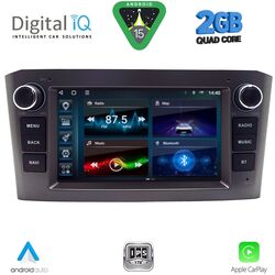 DIGITAL IQ BLD 225BL_CPA (7" DECK) MULTIMEDIA OEM for TOYOTA AVENSIS (T25) mod. 2003-2009 (BLACK)