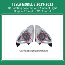 DIGITAL IQ AMBIENT TS 3920 TESLA MODEL 3 mod. 2021-2023 (Ambient Light 4D Rotating Tweeters)