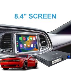 DIGITAL IQ DZ 201Q CPA (WIRELESS CARPLAY / ANDROID AUTO BOX with 2 CAMERA IN for DODGE mod. 2011-2017 with 8.4'' screen)