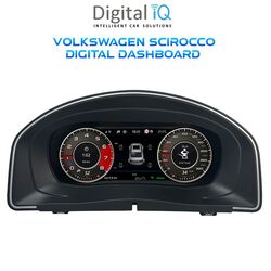 DIGITAL IQ ASC 736_DC (10.3") DIGITAL INSTRUMENT CLUSTER for VW SCIROCCO mod. 2009-2016