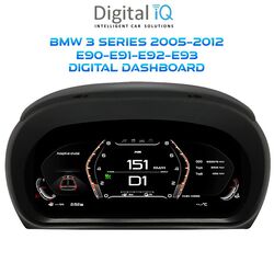 DIGITAL IQ DDD 954_DC (10in) DIGITAL INSTRUMENT CLUSTER for BMW 3 Series (E90-E91-E92-E93) mod. 2005-2012