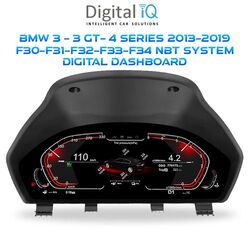 DIGITAL IQ DDD 955_DC (12.3in)  DIGITAL INSTRUMENT CLUSTER for BMW 3 - 3 GT - 4 Series F30 - F31 - F32 - F33 - F34 mod. 2013-2019