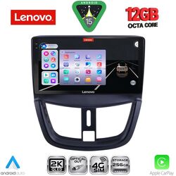 LENOVO SSZ 12507_CPA (9inc) MULTIMEDIA TABLET for PEUGEOT 207 mod. 2007-2014