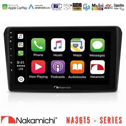 Nakamichi NA3615 Series Με Wireless Carplay & Android Auto  Toyota Avensis T25 02/2003–2008 Media Station Tablet 9