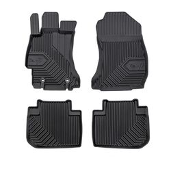 Πατάκια Αυτοκινήτου No77 Σκαφάκια για Subaru Forester 2012-2018 3τμχ Frogum