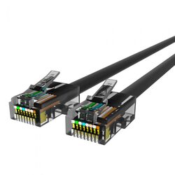 CABLE,CAT6,STP,RJ45M/M,5M,BLK,PATCH,SNAGLESS