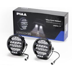 piaa DKX575E LPX570 7 Round lamp kit 42W / 6700lm per lamp / 5500KWhite Driving Beam ECE Certified