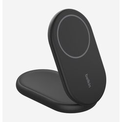 BOOST^CHARGE™ Qi2 15W Magnetic Foldable Wireless Charging Stand, Black