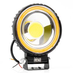 Amio - Προβολέας Εργασίας LED AWL83 FLOOD 48W 3600lm 6500K με σταθερή Κίτρινη LED μπάρα - 1 τεμ. (04427/AM)