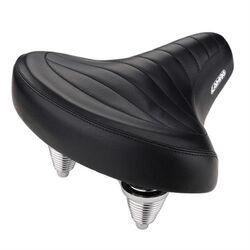 Lampa Σέλα ποδηλάτου CITY S-13 μαύρη 260Χ255mm