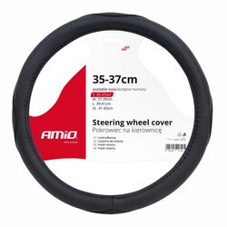 ΚΑΛΥΜΜΑ ΤΙΜΟΝΙΟΥ 35/37CM SWC-09-S ΜΑΥΡΟ ΑΜΙΟ AMiO - 1 ΤΕΜ.