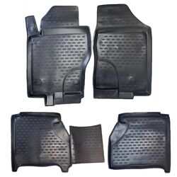 NISSAN NAVARA D40 2010> (ΜΕ ΚΟΥΤΙ ΠΙΣΩ ΑΠΟ ΤΟ ΚΑΘΙΣΜΑ) ΠΑΤ.ΜΑΡΚ.ΛΑΣΤΙΧΟ ΣΚΑΦΑΚΙΑ (ΜΑΥΡΑ) - 4 ΤΕΜ.