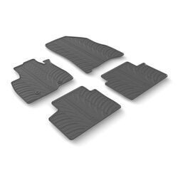 ΠΑΤΑΚΙΑ SUMISURA ΛΑΣΤΙΧΟ ΣΕ ΜΑΥΡΟ ΧΡΩΜΑ ΓΙΑ DACIA DUSTER 03/2024+ LAMPA - 4 ΤΕΜ.​